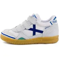 Munich Gresca Velcro In Indoor Football Shoes Blanc EU 29 Enfants