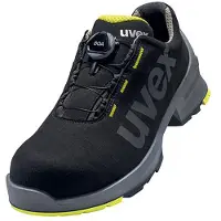Uvex chaussures basses 1 S2 noir, jaune largeur 10 Gr. 41