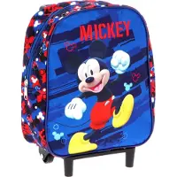 Disney Valise trolley Mickey Mouse Trolley stylé pour les voyages d'enfants