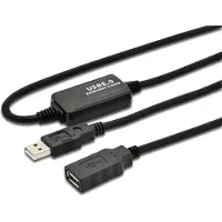 Digitus Da-73100-1 Usb-a Extension Cable 10 M Argenté