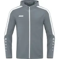 Jako Veste à capuche Power Hommes - Gris pierre
