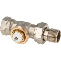 Heimeier Corps de vanne thermostatique V-Exact II, forme droite 1/2 pouce, 1 pièce.