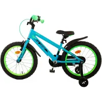 Volare Vélo enfant Rocky - Garçons - 18 pouces - Vert