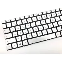 T-ProTek FRANÇAIS - Clavier argenté compatible avec HP Pavilion 15-eg0176ng (4H3D2EA)