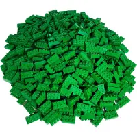 LEGO Briques 2x4 Vert - 3001 NOUVEAU ! Quantité 1000x