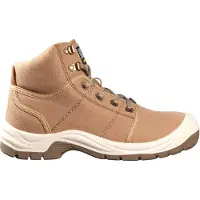 Safety Jogger Bottes de sécurité S1P DESERT, tige en toile, beige, taille 44