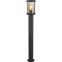 Globo Lighting lampe d'extérieur acier inoxydable noir mat, 1x E27
