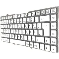 T-ProTek FRANÇAIS - Blanc sans cadreClavier pour Sony Vaio VGN-FW11J , VGN-FW11L