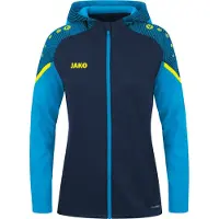 Jako Veste à capuche Performance Femme - Marine / Bleu