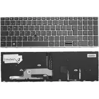 T-ProTek FRANÇAIS - Clavier noir , cadre gris avec trackpoint compatible pour P/N : HPM17H66D0J9201