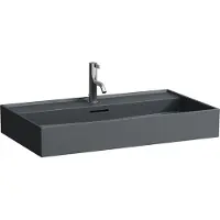 Laufen Kartell lavabo à encastrer, 3 trous pour robinet, avec trop-plein, 800x460mm, H8103367581081