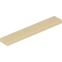LEGO 100 pièces , pièce c. 6636 en beige