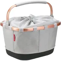 Klickfix Bikebasket GT für UniKlip2, twist sky rose