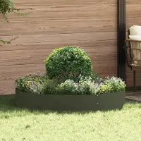 Prolenta Maison Exclusive - Lot de 5 plantes artificielles, couleur olive, dimensions : 120 x 120 x 20 cm