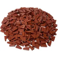 LEGO 2x1x3 Briques de toit inclinées rouge-brun pour toit - 4460b NOUVEAU ! Quantité 25x