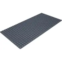LEGO 3x plaque de base 16x32, gris foncé