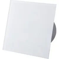Awenta Ventilateur pour petites pièces Ventilateur mural Système Silent Trax Verre laiteux 100 T avec inertie