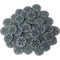 LEGO Technic Gear 40 dents Light Grey - 24432 NOUVEAU Quantité 10x