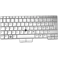 T-ProTek FRANÇAIS - Clavier argent avec souris pour HP EliteBook 2170p-B6Q15EA 2170p-B8J81AW