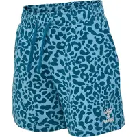 Hummel Pantalon de sport 'Flowy' bleu marine / bleu clair / gris argenté