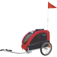 Nobby Remorque pour vélo "SENLIMA" M, 63 x 68 x 75/137 cm, jusqu'à 25 kg