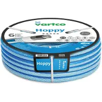 Vartco tuyau d'arrosage Anti Twist 6 plis Irrigation de jardin Tuyau flexible Résistant aux UV 36 bar