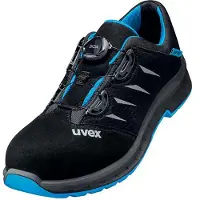 Uvex chaussures basses 2 trend S1P bleu, noir largeur 12 T. 39