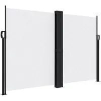 Syfax Auvent latéral rétractable blanc 160x1200 cm