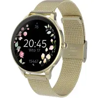 Forever smartwatch SB-306 montre intelligente pour femmes 1,19", IP67, étanche, cardiofréquencemètre, podomètre, tracker d'activité