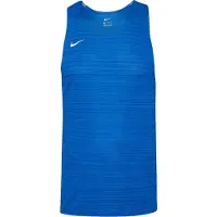 Nike Stock Dry Miler Sleeveless T-shirt Bleu M Homme