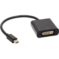 Akyga Câble adaptateur AK-AD-37 DVI 24+5 pin F -mini DisplayPort M 0,15m noir