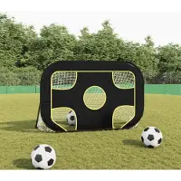 Prolenta Maison Exclusive - But de football avec panneau de but, dimensions 120x80x80 cm, en polyester