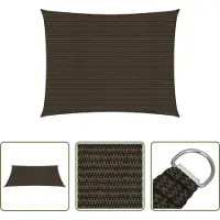 The Living Store Store 160 g/m² Marron 4x5 m HDPE