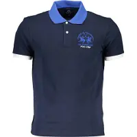La Martina T-shirt homme avec col Riepke marine M