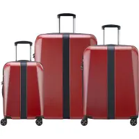 Delsey Promenade Hard 2.0 S/m/l 135l Trolley Bag Rouge