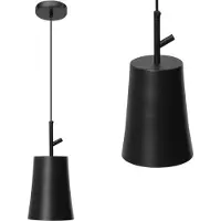 Toolight Lampe Suspendue APP1034-1CP Black