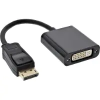 InLine câble adaptateur DisplayPort, DisplayPort mâle sur DVI-D 24+5 femelle