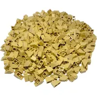 LEGO 2x1 Briques de toit obliques Beige clair pour toit - 3040 NOUVEAU ! Quantité 50x