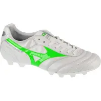 Mizuno Morelia II Japan FG P1GA250137, Chaussures de football, Unisexe, Blanc, Taille : 46
