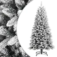 Prolenta Arbre de Noël artificiel enneigé, 120 cm, en PVC et PE. (Marque : Maison Exclusive)