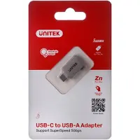 UNITEK Adaptateur USB-C vers USB-A 3.1 Gen1. M/F. A1025GNI