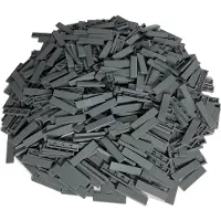 LEGO 1x4 Carreaux Gris foncé - 2431 NOUVEAU Quantité 50x