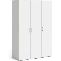Tvilum Armoire SPACE Armoire à portes blanches