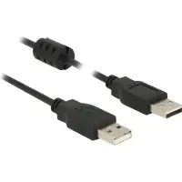 DeLOCK USB Kabel A -> A St/St 2.00m schwarz