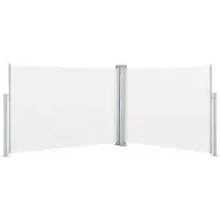 Syfax Auvent latéral rétractable Crème 100 x 1000 cm