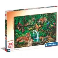 Clementoni , le Puzzle européen Made in Italie Puzzle La Retraite dans la Jungle - 200 à 499 pièces