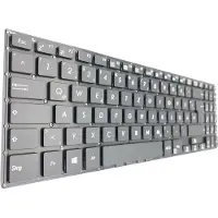 T-ProTek FRANÇAIS - Clavier noir sans cadre compatible Asus VivoBook 15 R507UA-BR208T