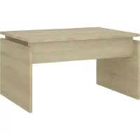 vidaXL Table basse Chêne Sonoma 68x50x38 cm Bois composite - Table basse - Tables basses - Tables de salon