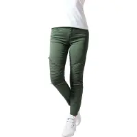 Urban Classics Jeans Stretch Biker Pants pour femmes