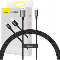 Baseus USB-A to USB-C Cable Superior Series, 65W, 6.5A, 1m, Black